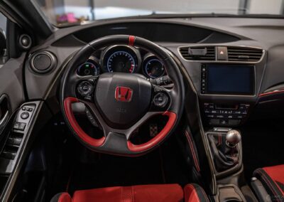 honda civic interier carcleaning type R